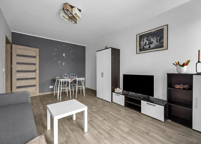 Modern 1br In Bemowo - Parking & Workspace - By Rentujemy Apartmán *
