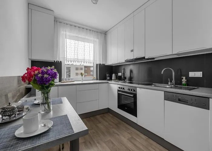 Modern 1br In Bemowo - Parking & Workspace - By Rentujemy