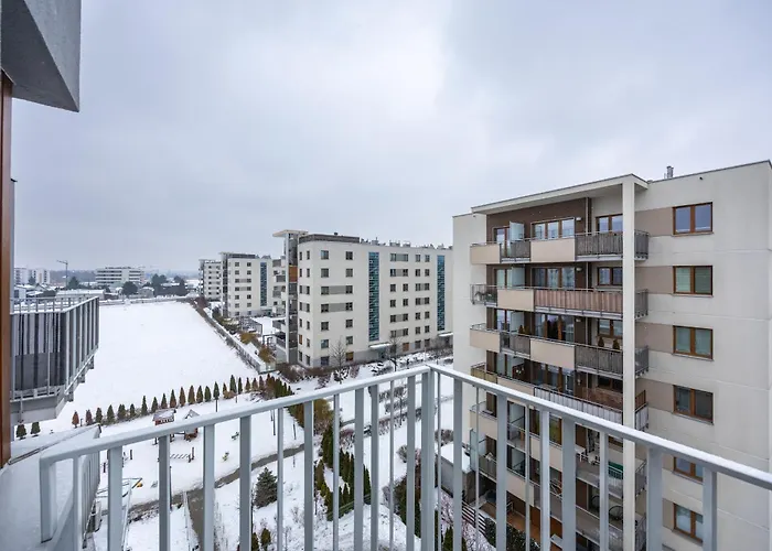 Modern 1br In Bemowo - Parking & Workspace - By Rentujemy Apartmán