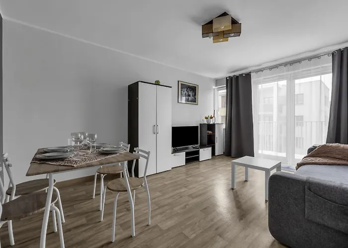 Modern 1br In Bemowo - Parking & Workspace - By Rentujemy Apartmán Varšava